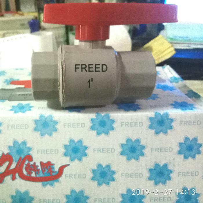Gambar ball valve/ stop kran pegangan pvc 3/4" dari MJM BEARING Kota Surabaya Tokopedia