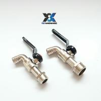 Gambar kran air crome gagang lurus ukuran 1/2" dari MJM BEARING Kota Surabaya 1 Tokopedia