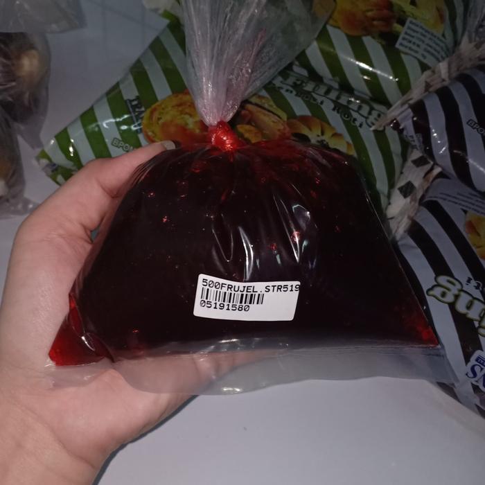 Gambar fruitjell strawberry 500gr dari Varia Baking Store Kota Tangerang Tokopedia