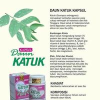 Gambar Herbal Kapsul Daun Katuk Tazakka @60 Herbal Pelancar ASI ASI Booster dari Samsmedia Bekasi Kota Bandung 3 Tokopedia