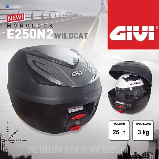 Gambar Box Motor Givi e25 n2 , Givi e25 nt dari AB MOTOSHOP Kota Semarang Tokopedia