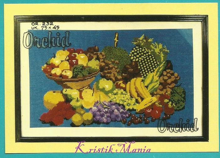 Gambar Paket Kristik/Cross Stitch ORCHID No. 232 dari Kristik Mania Kota Administrasi Jakarta Barat Tokopedia