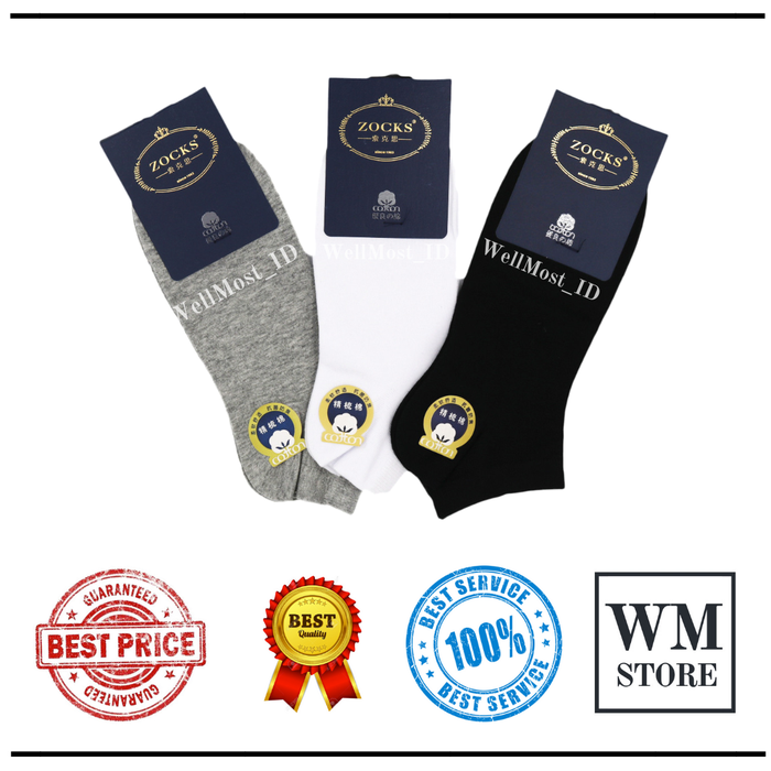 Gambar Kaos Kaki Mata Kaki Pria Cowok Berkualitas dari WellMost ID Kota Administrasi Jakarta Utara Tokopedia
