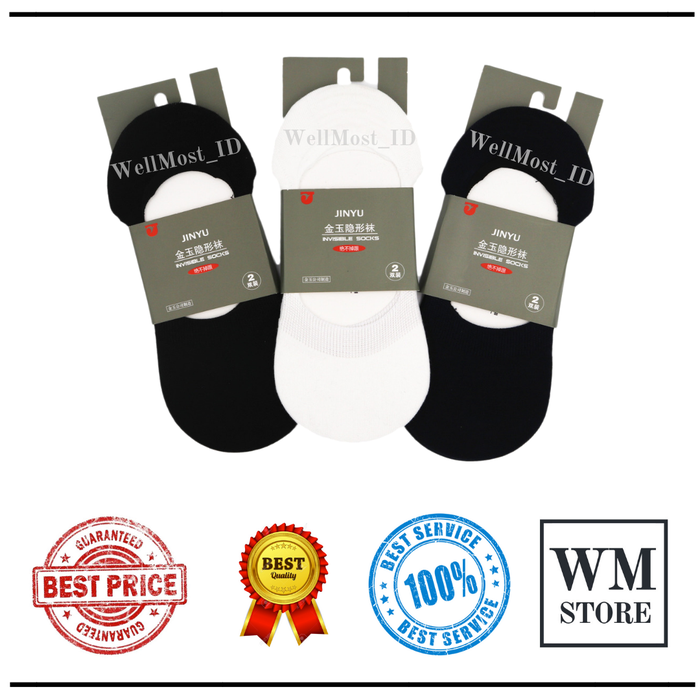 Gambar Kaos Kaki Invisible (2Pieces) Hidden Socks Pria Cowok Berkualitas dari WellMost ID Kota Administrasi Jakarta Utara Tokopedia