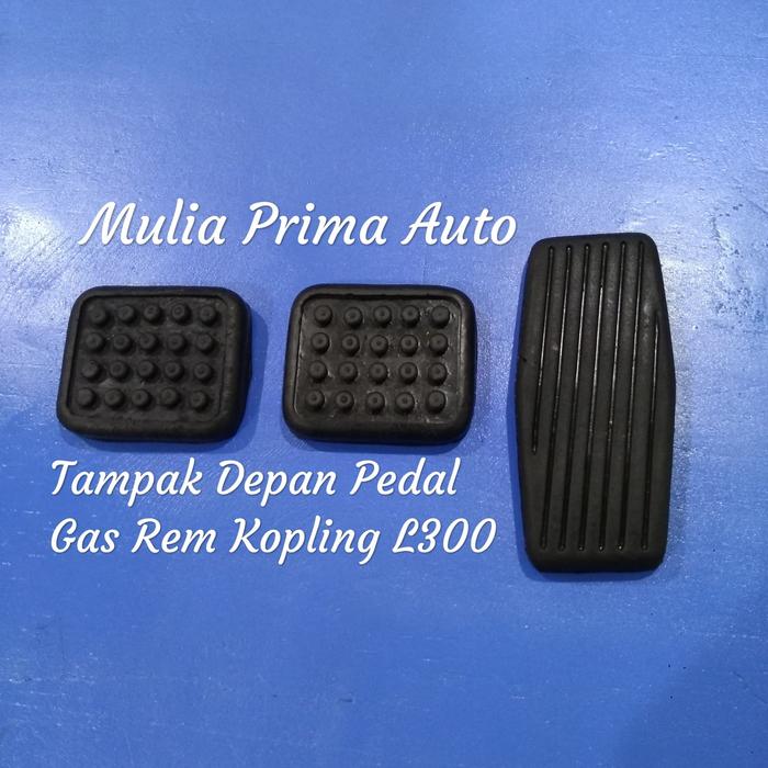 Gambar Karet Pedal Gas Rem dan Kopling L300 Colt T120 Set 3 Pcs dari mulia prima auto Kab. Tulungagung Tokopedia