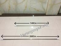 Gambar Tiang Jemuran 140-260Cm Stainless Steel/jemuran/baju/bra/rok/kaos/jas dari iringjakarta Kota Administrasi Jakarta Barat 1 Tokopedia