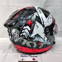 Gambar Helm KYT Galaxy Slide #5 Black Red dari Helm Medan Kota Medan 3 Tokopedia