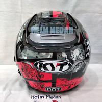 Gambar Helm KYT Galaxy Slide #5 Black Red dari Helm Medan Kota Medan 4 Tokopedia