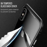 Gambar LUPHIE Magnetic Aluminium Tempered Glass Case iPhone 7 7 Plus 7 dari acc go public Kota Medan 3 Tokopedia