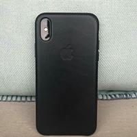 Gambar ORIGINAL Leather Case Aplle iphone X 100 Di Jamin Original BLACK dari acc go public Kota Medan 2 Tokopedia