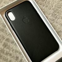 Gambar ORIGINAL Leather Case Aplle iphone X 100 Di Jamin Original BLACK dari acc go public Kota Medan 1 Tokopedia