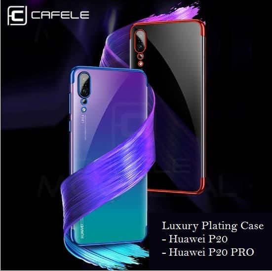 Gambar CAFELE Huawei P20 P20 Pro Plating TPU Soft Case ORIGINAL dari acc go public Kota Medan Tokopedia