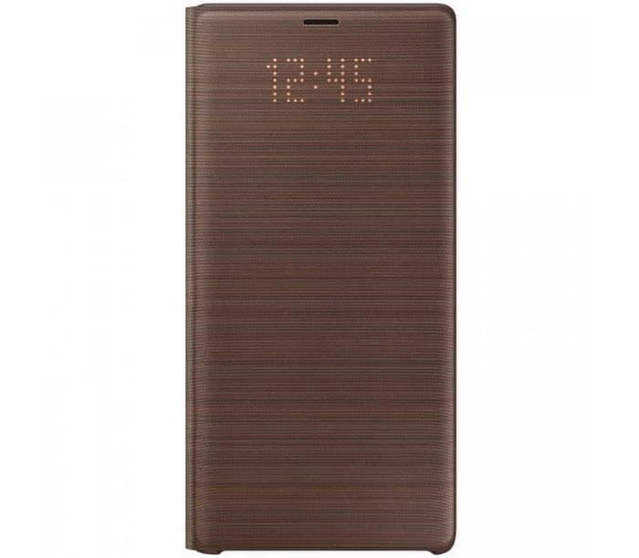 Gambar ORIGINAL Samsung Galaxy Note 9 LED View Cover Case BROWN dari acc go public Kota Medan Tokopedia