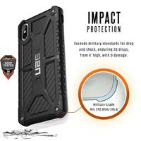 Gambar UAG iPhone XS Max 6 5 Case Monarch Carbon FIber ORIGINAL dari acc go public Kota Medan 3 Tokopedia