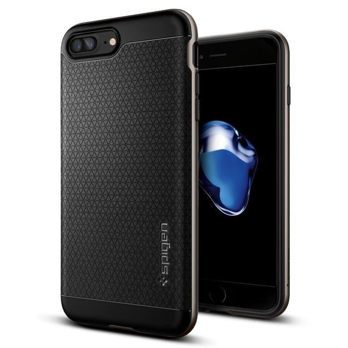 Gambar Spigen iPhone 7 Plus Case Neo Hybrid Gunmetal dari acc go public Kota Medan Tokopedia