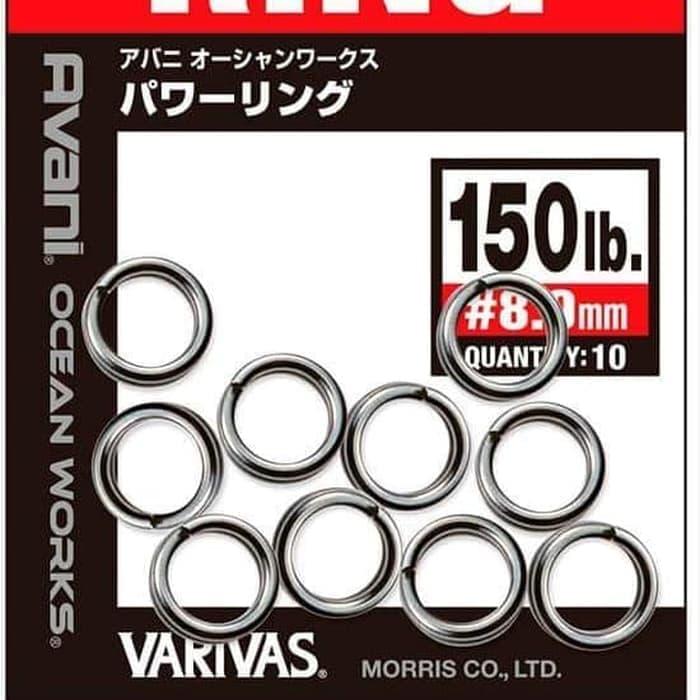 Gambar SPLIT RING VARIVAS AVANI "OCEAN WORKS" POWER RING dari Jojo Fishing Kota Samarinda Tokopedia
