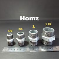 Gambar Galvanis/Galvanise Double Nepel 1" inch in/D N Besi/Dobel Neppel 1" dari Homz Kota Administrasi Jakarta Selatan 1 Tokopedia