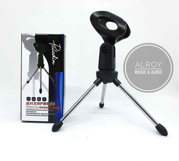 Gambar Stand Microphone Meja Paladin SM303 dari Alroy Music Kota Yogyakarta Tokopedia