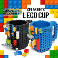 Gambar Gelas Mug Lego Unik Build-on Brick - 936SN - Black dari davidchristian Kota Surabaya 1 Tokopedia