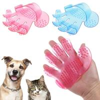 Gambar Pet Brush Deshedding Glove Sarung Tangan Grooming Kucing Anjing Karet dari Faralia PetShop Kota Administrasi Jakarta Timur 2 Tokopedia