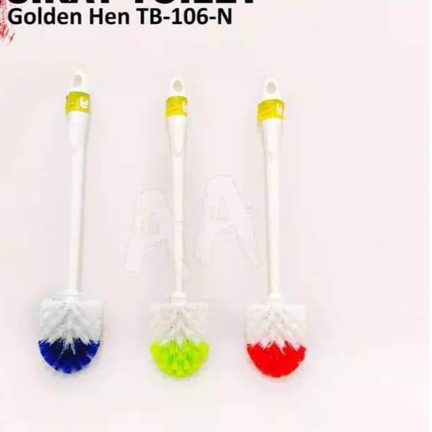Gambar SIKAT WC TOILET/LANTAI/PEMBERSIH KAMAR MANDI GOLDEN HEN TB-106-N dari Mitra sukses plast Jakarta Barat Tokopedia