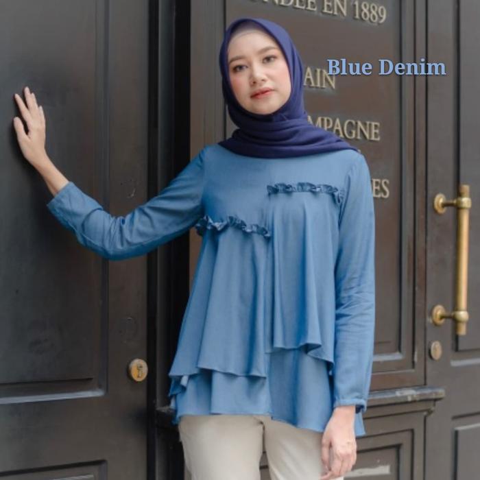 Gambar Davina Blouse by WearingKlamby dari kaimmaryam Kota Bekasi 4 Tokopedia