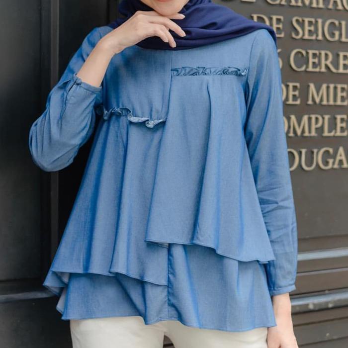 Gambar Davina Blouse by WearingKlamby dari kaimmaryam Kota Bekasi 3 Tokopedia