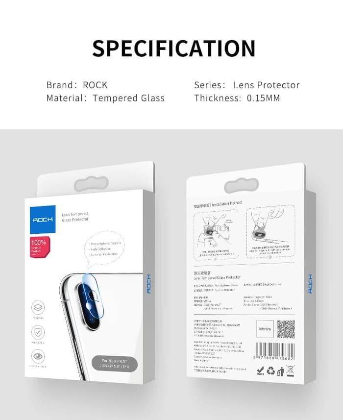 Gambar IPHONE XS X 5.8 TEMPERED GLASS CAMERA ROCK LENS SCREEN PROTECTOR dari Original Shop Nillkin Kota Administrasi Jakarta Pusat Tokopedia