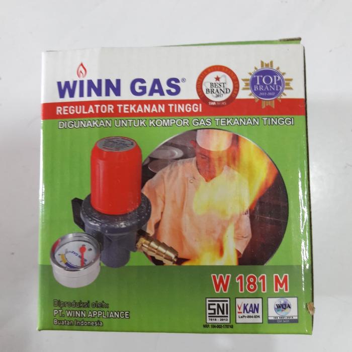 Gambar Regulator High Pressure + Meter Type W 181 M dari Esmefern Kota Medan Tokopedia