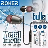 Gambar Headsfree Roker bullet headseet Roker Rk32 Metal inner dari KingStore Cell Jakarta Timur 1 Tokopedia