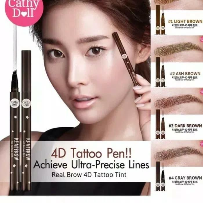 Gambar Cathy doll Real Brow 4D tattoo tint dari 13Square Jakarta Barat Tokopedia