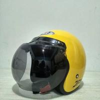 Gambar Helm Bogo JPN ARC •Kuning Golkar ~ Glossy• Retro Clasic (ORIGINAL) dari Pusat.grosir_bandung Kota Bandung 3 Tokopedia