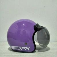 Gambar Helm Bogo JPN ARC •Ungu ~ Glossy• Retro Clasic (ORIGINAL) dari Pusat.grosir_bandung Kota Bandung 2 Tokopedia