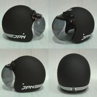 Gambar Helm Bogo JPN ARC •Hitam ~ Doff• Retro Clasic (ORIGINAL) dari Pusat.grosir_bandung Kota Bandung 1 Tokopedia