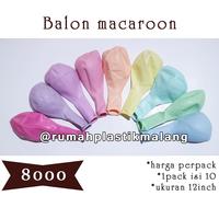 Gambar Balon karet / latex macaroon / soft / pastel dari rumah plastik malang Kota Malang 1 Tokopedia
