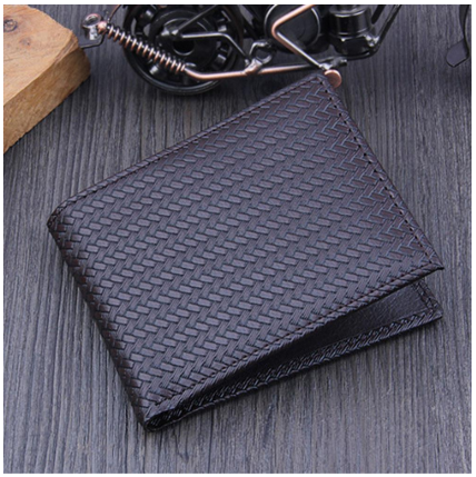 Gambar Dompet pria motif Pendek Bahan Kulit PU dari Ailee online shop Kab. Bandung Tokopedia