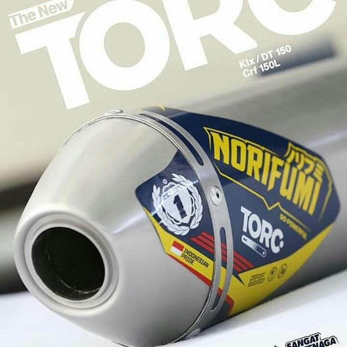 Gambar knalpot norifumi klx 150 torc original dari MSD part shop Kota Bandung Tokopedia