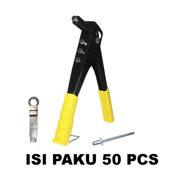 Gambar EELIC TAR-W10I MIX TANG RIVET TANG TANGAN MANUAL HANDPAK-3.0X5MM dari EELIC Kota Surabaya Tokopedia