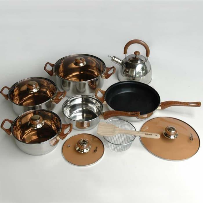 Gambar Cookware set oxone ox-933 ready stok terus dari GrosirAlatDapur Kota Surabaya Tokopedia