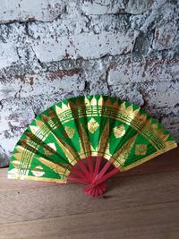 Gambar Kipas Prada Bali polos tari souvenir oleh-oleh fan plain dance souvenir gifts dari Dandelion Stores Kota Surabaya 4 Tokopedia