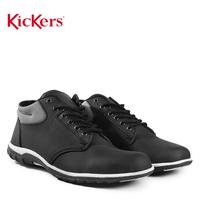 Gambar Sepatu Kickers Warior Hitam Semi Boots Casual Sneakers Pria Murah dari Gudang Sepatu Bandung Kab. Bandung 4 Tokopedia