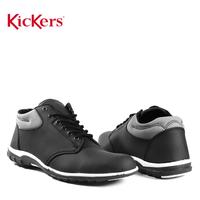 Gambar Sepatu Kickers Warior Hitam Semi Boots Casual Sneakers Pria Murah dari Gudang Sepatu Bandung Kab. Bandung 2 Tokopedia