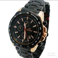 Gambar Jam Tangan pria Mirage 8305 Hitam Rosegold Original dari Hwshop01 Kota Serang 3 Tokopedia
