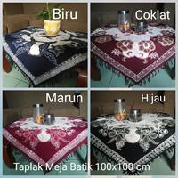 Gambar Taplak Meja Tamu Batik Taplak Meja Guru 1x1 M dari Risang Karpet_NEW Kota Bekasi 1 Tokopedia