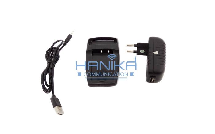 Gambar Charger HT Baofeng UV-3R Handie Talkie Cajer Chasan Casan UV3R UV3 dari Hanika Radio Kota Administrasi Jakarta Barat Tokopedia