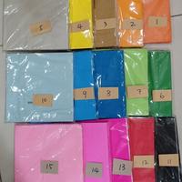 Gambar Tisu warna polos, tisu decoupage/tisu napkin. 33×33, 20pcs/pack/party/dekor dari Tissue Gambar Kota Administrasi Jakarta Selatan 1 Tokopedia
