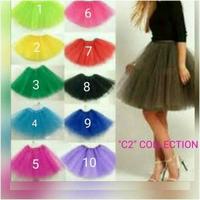 Gambar rok tutu panjang 45cm megar dari c2 tutu skirt Kota Surabaya 1 Tokopedia