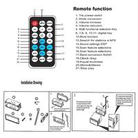 Gambar Car Audio Tape Multifungsi Bluetooth USB MP3 FM Radio dari dapurpc Kota Administrasi Jakarta Barat 5 Tokopedia