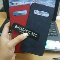 Gambar Samsung Galaxy S10 - Softcase TPU Leather Case Kulit dari bms acc Kota Administrasi Jakarta Pusat 4 Tokopedia