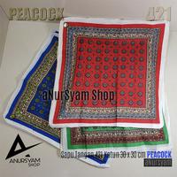 Gambar Sapu Tangan Katun Merk PEACOCK Isi 12 / SapuTangan Katun PEACOCK dari aNursyam Kota Cilegon 5 Tokopedia
